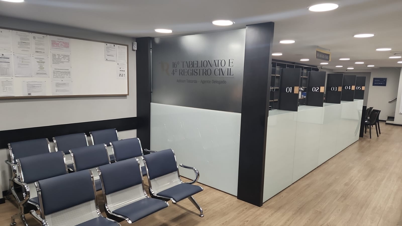 Sala de reuniões privativa